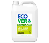 Экологическая жидкость для мытья посуды c лимоном и алоэ-вера Ecover Эковер, 5 л.