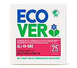 Экологические таблетки для посудомоечной машины 3-в-1 Ecover Эковер, 500 гр, 25 шт