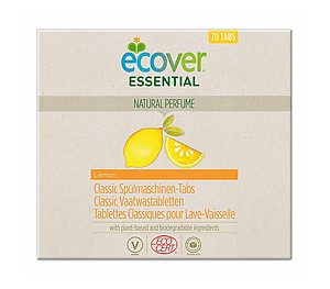 Экологические таблетки для посудомоечной машины классические (ECOCERT) Ecover Essential Эковер Эсеншл, 1400 гр., 70 шт.