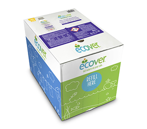 Экологическая жидкость для стирки универсальная концентрат Лаванда (ECOCERT) Ecover Essential Эковер Эсеншл, 15 л. (Refill)