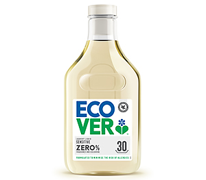 Экологическая концентрированная жидкость для стирки ZERO SENSITIVE Ecover Эковер, 1,5 л.