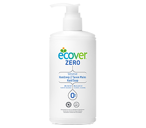 Экологическое жидкое мыло для мытья рук ZERO Ecover Эковер, 250 мл.