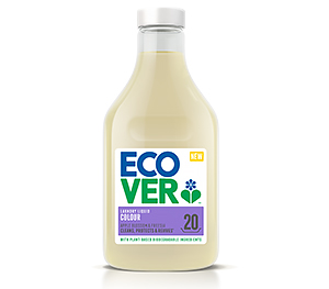 Экологическая жидкость для стирки цветного белья суперконцентрат Ecover Эковер, 1 л.