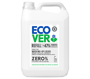 Экологическая жидкость для мытья посуды ZERO Ecover Эковер 5 л