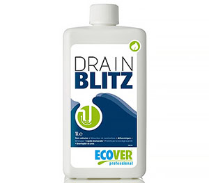 Экологическое средство для удаления засоров в сточных трубах Drain Blitz Ecover Эковер, 1 л